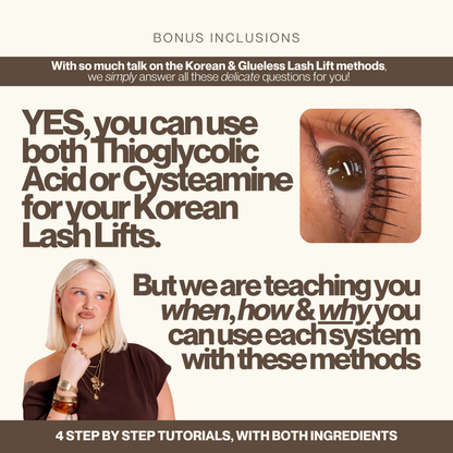 Korean Lash Lifts: Your Authentic Masterclass (online)