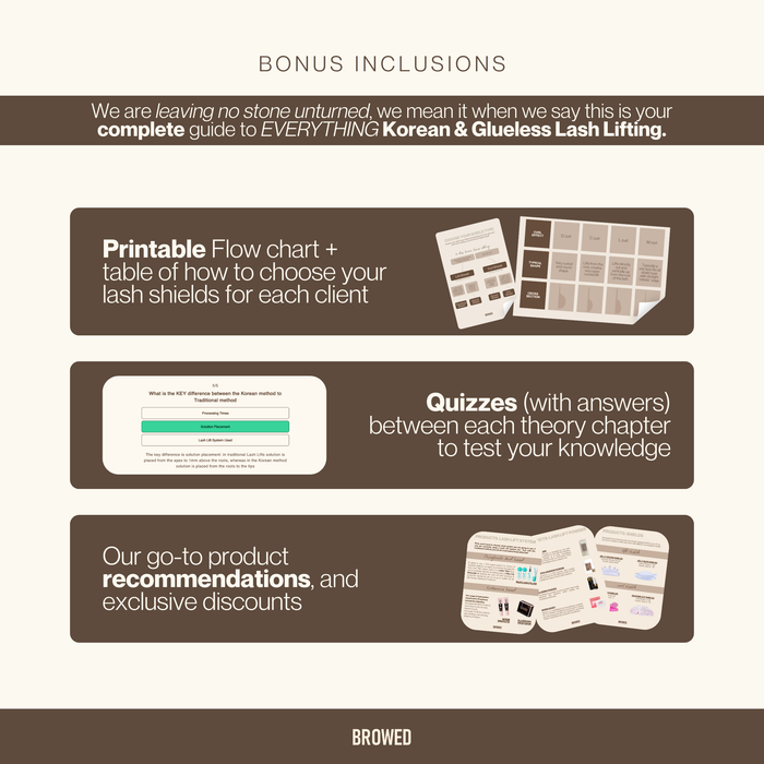 Korean Lash Lifts: Your Authentic Masterclass (online)