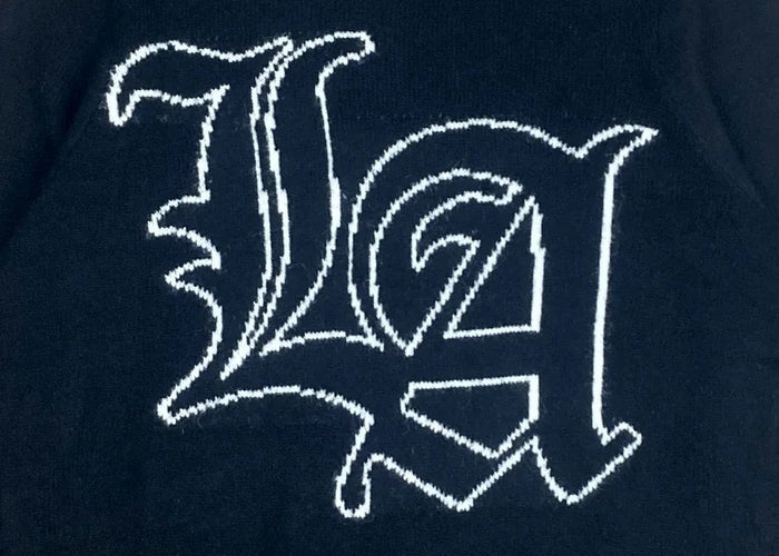 LA Knit Sweater - Black