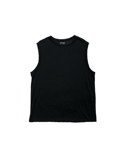 Lady White Co. Gauze Sleeveless T-Shirt Black