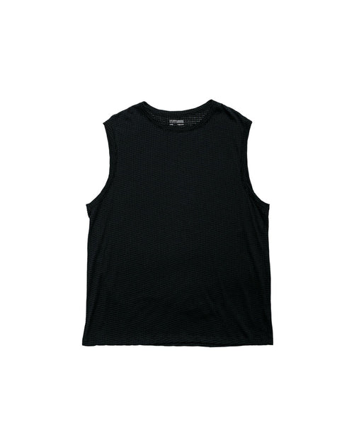 Lady White Co. Gauze Sleeveless T-Shirt Black