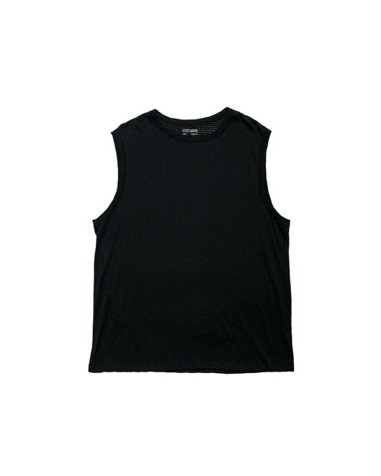 Lady White Co. Gauze Sleeveless T-Shirt Black