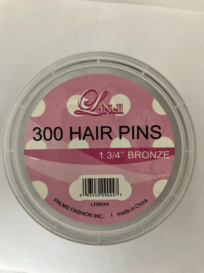 Lanell 300 Hair Pins - Dozen #LN9044 - Palms Fashion Inc.