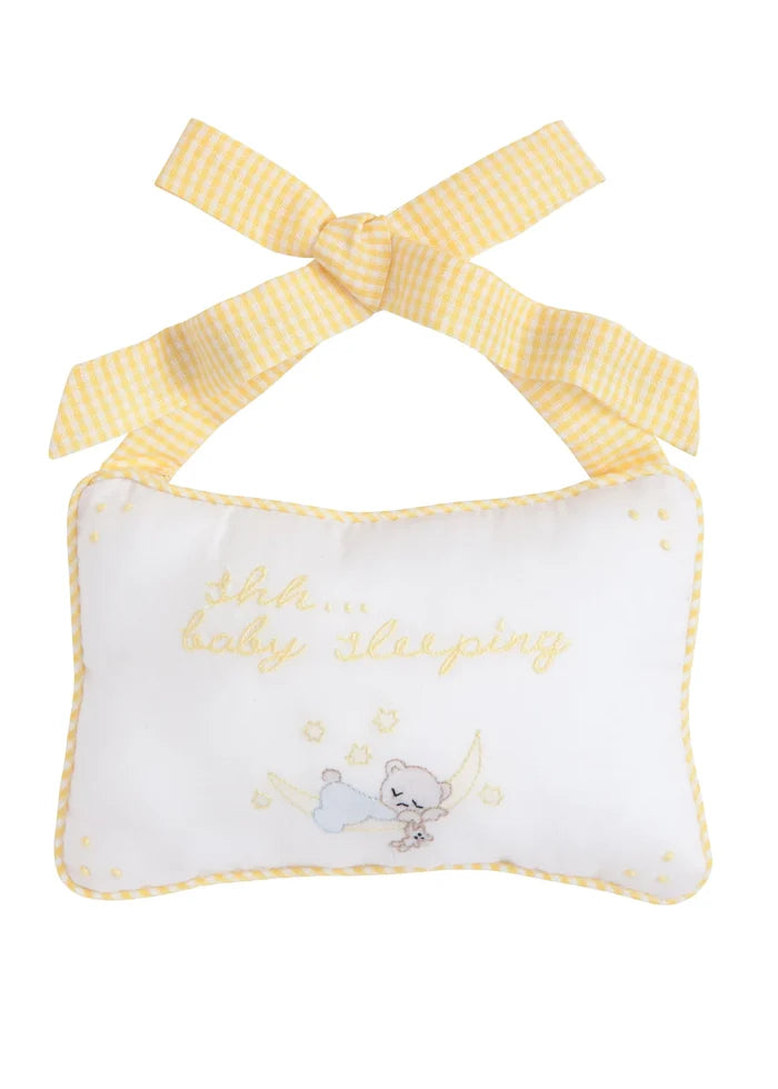 LE Baby Neutral Door Pillow