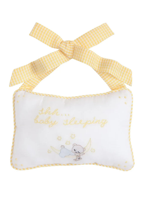 LE Baby Neutral Door Pillow