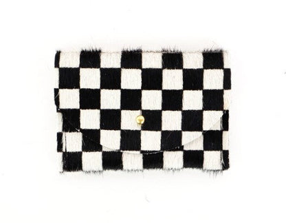 Checkered Hair On Hide