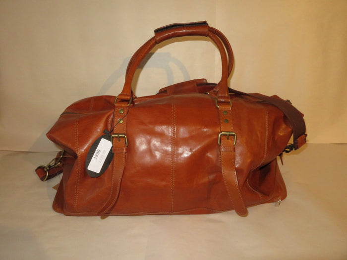 Leather Weekend Travel Bag