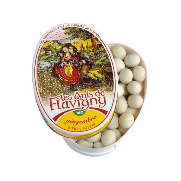 Les Anis de Flavigny - Organic Gingembre Flavored
