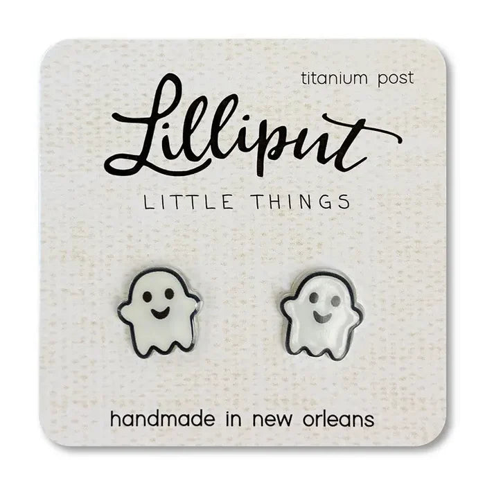 Lilliput Ghost Earrings