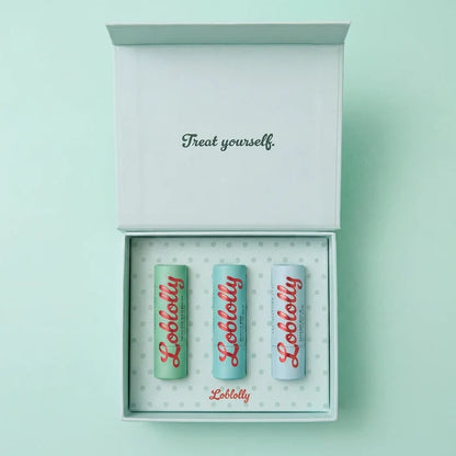 Lip Balm Gift Set Trio [Blue]
