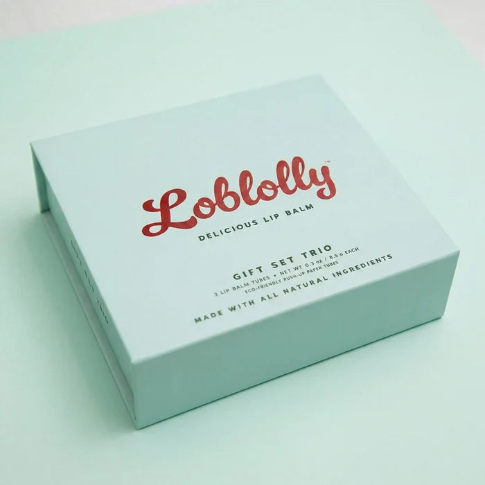 Lip Balm Gift Set Trio [Blue]