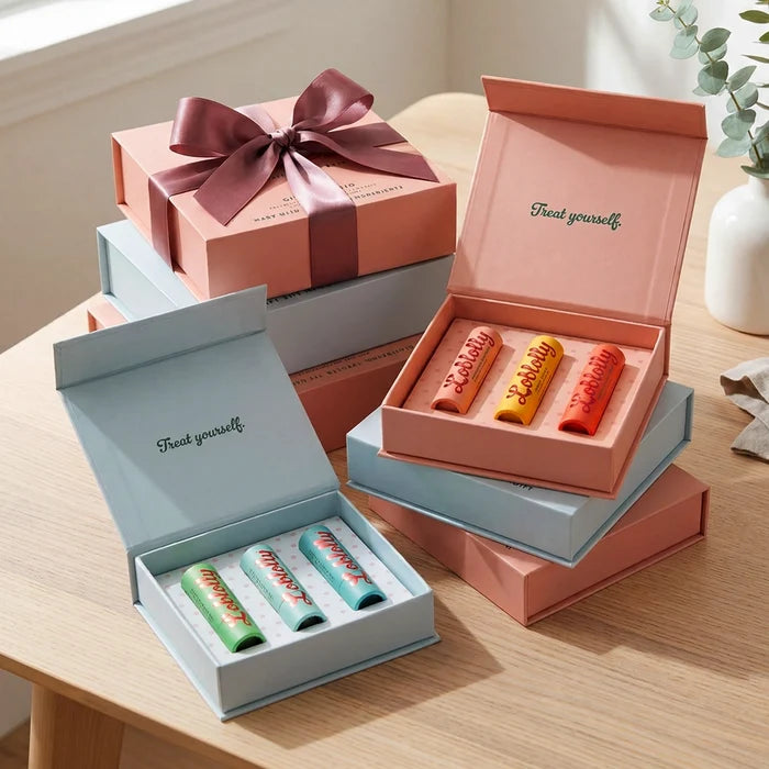 Lip Balm Gift Set Trio [Blue]