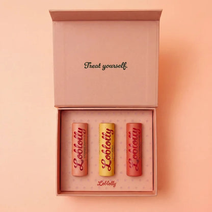 Lip Balm Gift Set Trio [Pink]