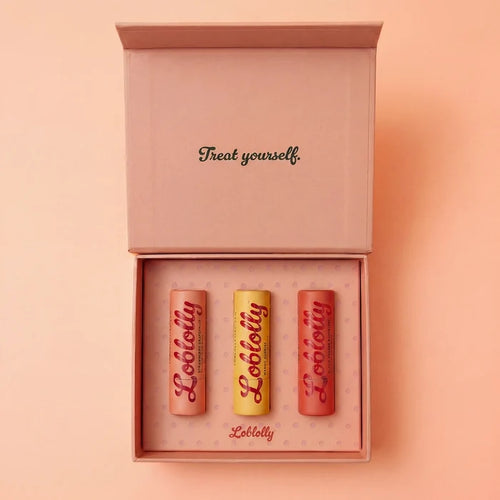 Lip Balm Gift Set Trio [Pink]