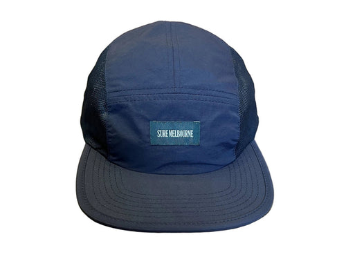 Little Lonsdale St. Nylon 5 Panel Mesh Cap - Midnight