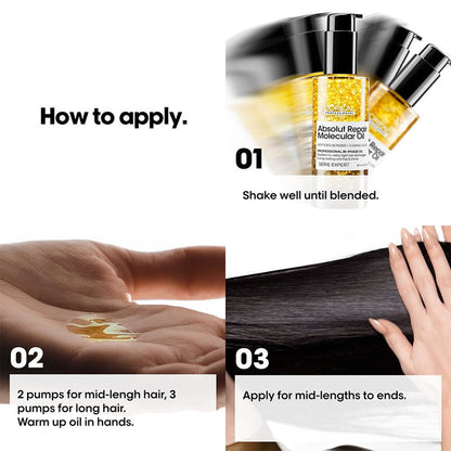 L’Oréal Professionnel Absolut Repair Molecular Bi-Phase Oil 90ml