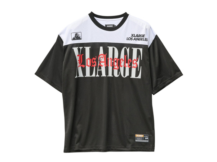 Los Angeles Short Sleeve Mesh Jersey - Black