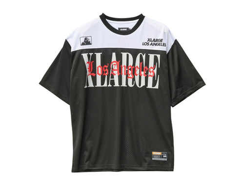 Los Angeles Short Sleeve Mesh Jersey - Black