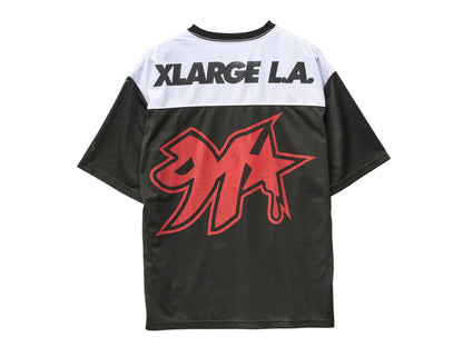 Los Angeles Short Sleeve Mesh Jersey - Black