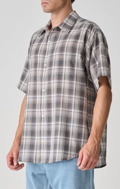 Luckys  Short Sleeve Shirt - Grey