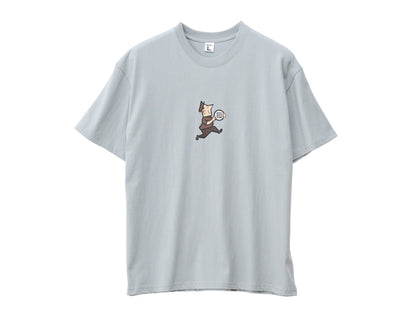 Man With Dot  T-Shirt - Blue Grey