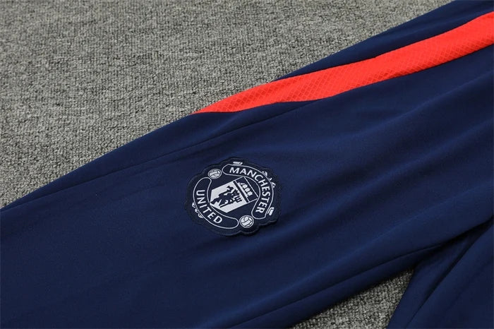 Manchester United 24/25 Blue/Orange Training Suit