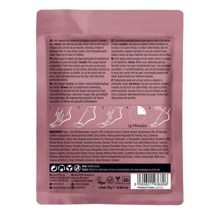 Maskology Foot Mask Professional Foot Bootie