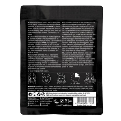 Maskology Niacinamide Professional Facial Sheet Mask