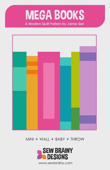 Mega Books Quilt Pattern