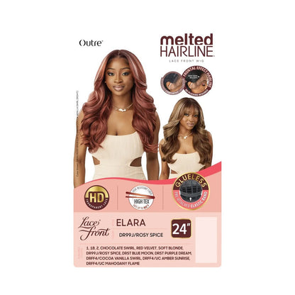 Melted Hairline Lace Front Elara 24"
