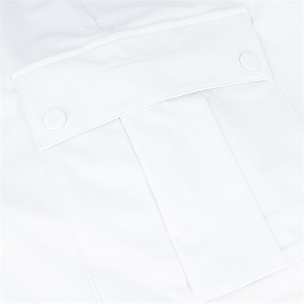 Men Cargo Jogger Pants White