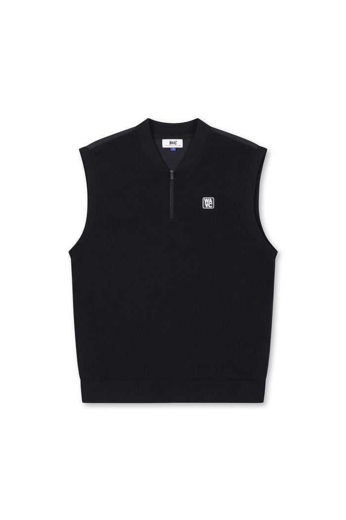Men's ATHLETIC Hybrid Knit Vest Black