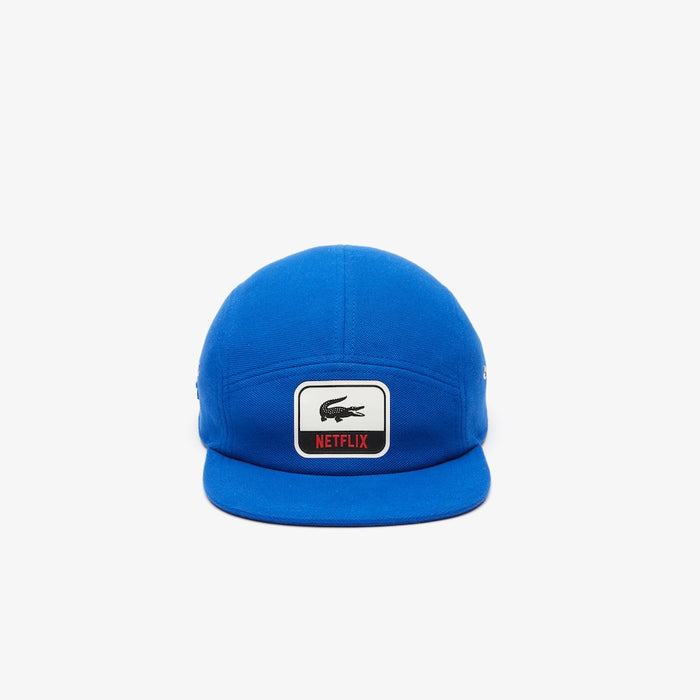 Men’s Lacoste x Netflix Organic Cotton Cap Cobalt