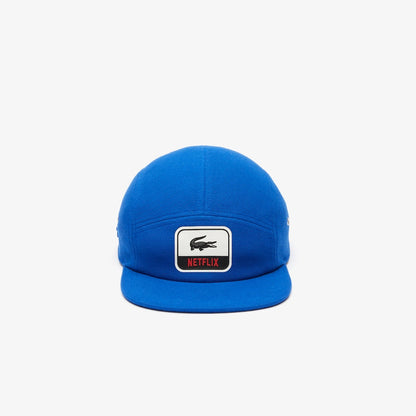 Men’s Lacoste x Netflix Organic Cotton Cap Cobalt
