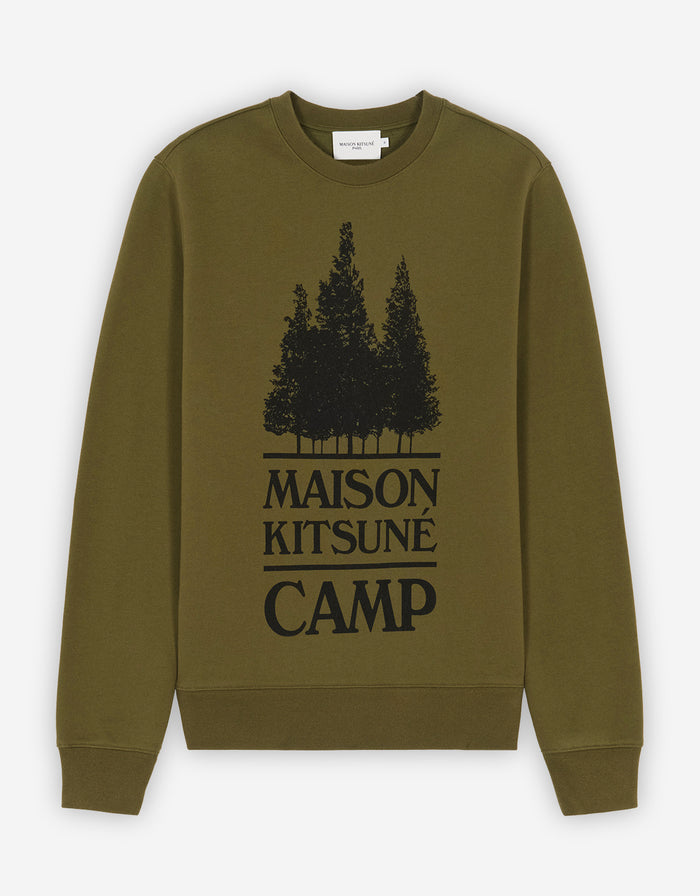 MEN'S MAXI MK CAMP REGULAR SWEATSHIRT DARK KHAKI