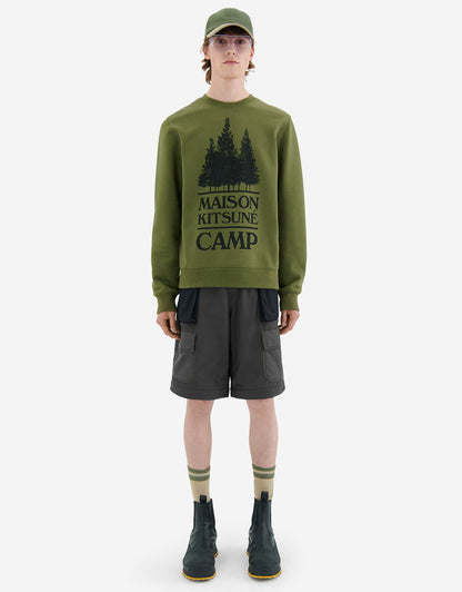 MEN'S MAXI MK CAMP REGULAR SWEATSHIRT DARK KHAKI