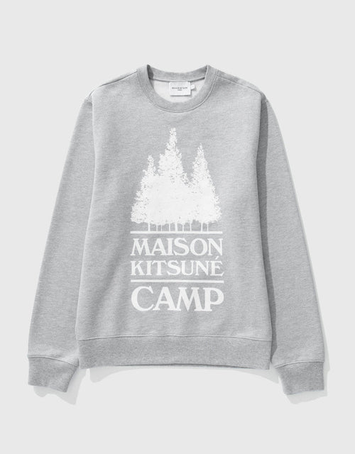 MEN'S MAXI MK CAMP REGULAR SWEATSHIRT GREY MELANGE