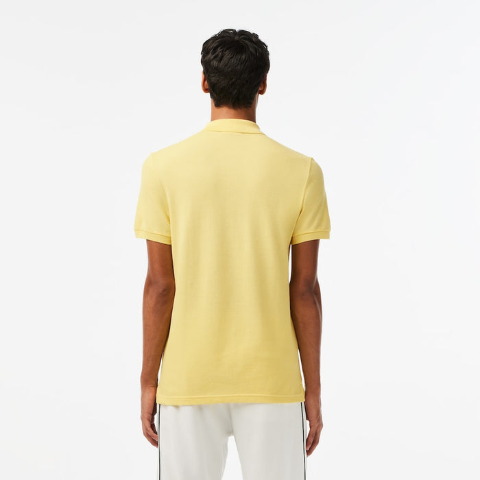 Men's Slim Fit Petit Piqué Polo Yellow