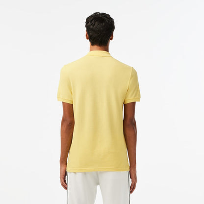 Men's Slim Fit Petit Piqué Polo Yellow