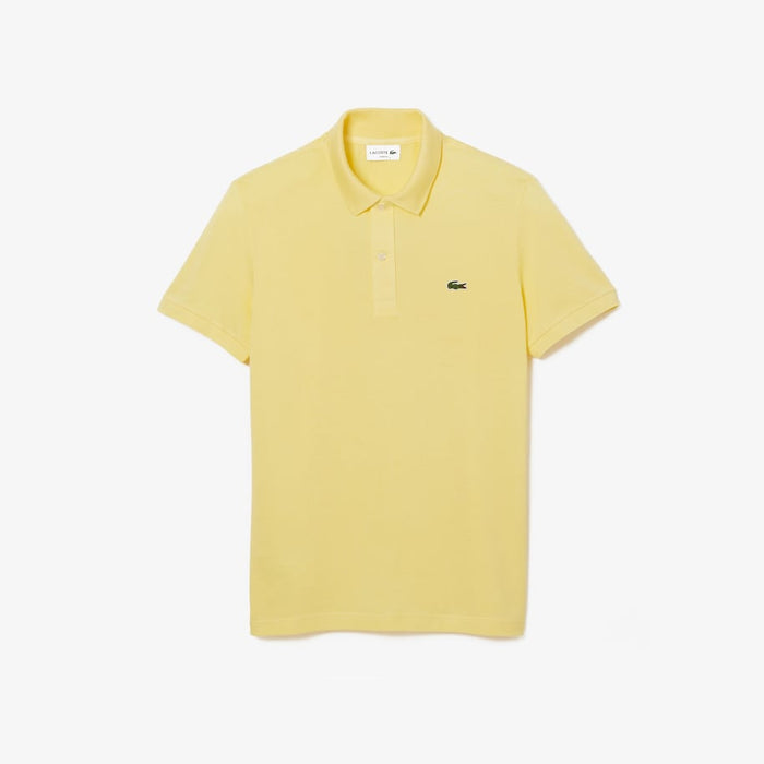 Men's Slim Fit Petit Piqué Polo Yellow
