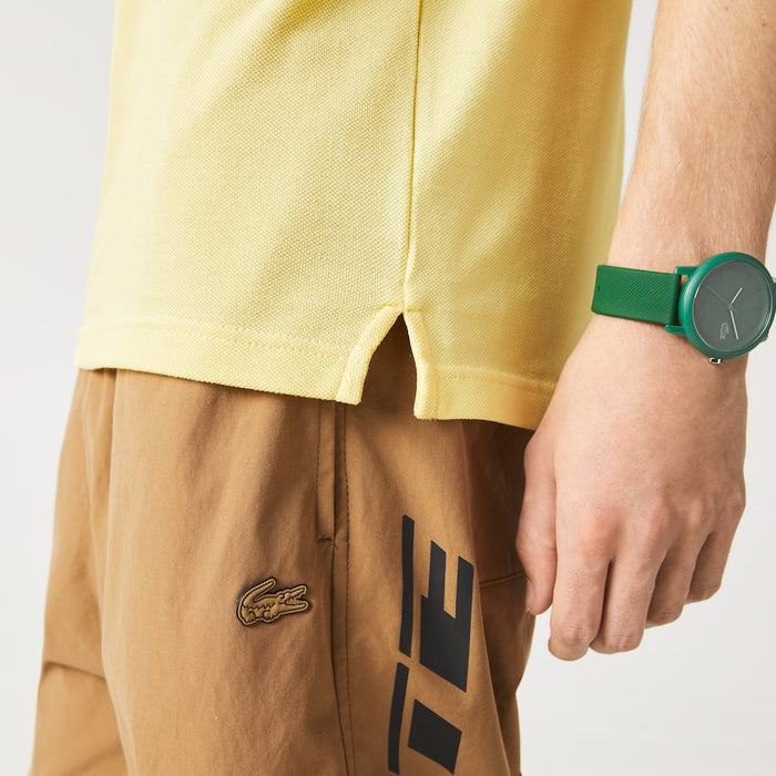 Men's Slim Fit Petit Piqué Polo Yellow