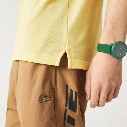 Men's Slim Fit Petit Piqué Polo Yellow