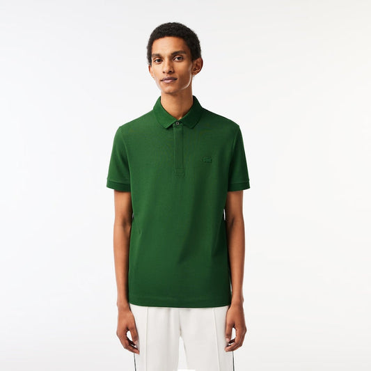 Men's Stretch Cotton Smart Paris Polo Green
