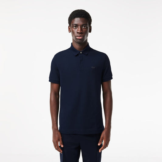 Men's Stretch Cotton Smart Paris Polo Navy Blue