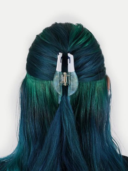 Mermaid Eco Hair Claw | Blue-Image 2