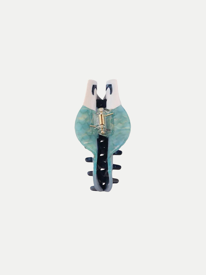 Mermaid Eco Hair Claw | Blue-Image 3