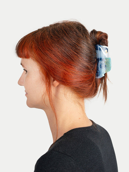 Mermaid Eco Hair Claw | Blue-Image 4