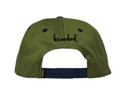 Mermaid Fish Cap - Olive