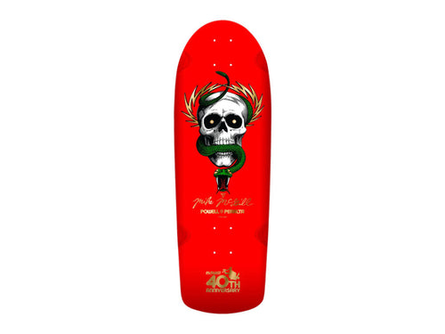 Mike McGill McTwist 40th Anniversary Deck Red / Gold Foil - 10"