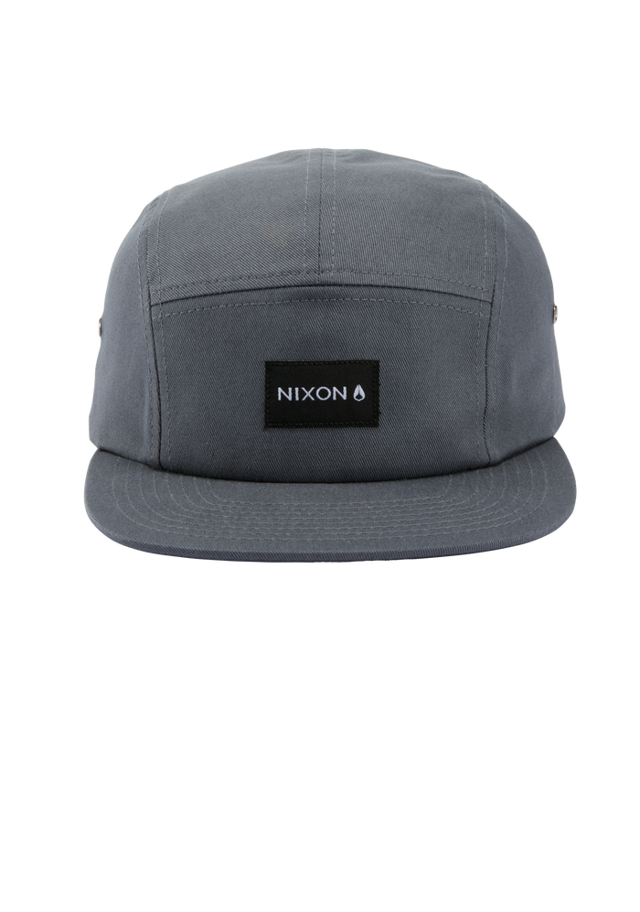Mikey 5 Panel Hat - Gray